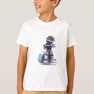 reading robot child T-Shirt