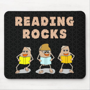 Reading Rocks Mouse Mat