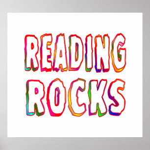 Reading Rocks Poster