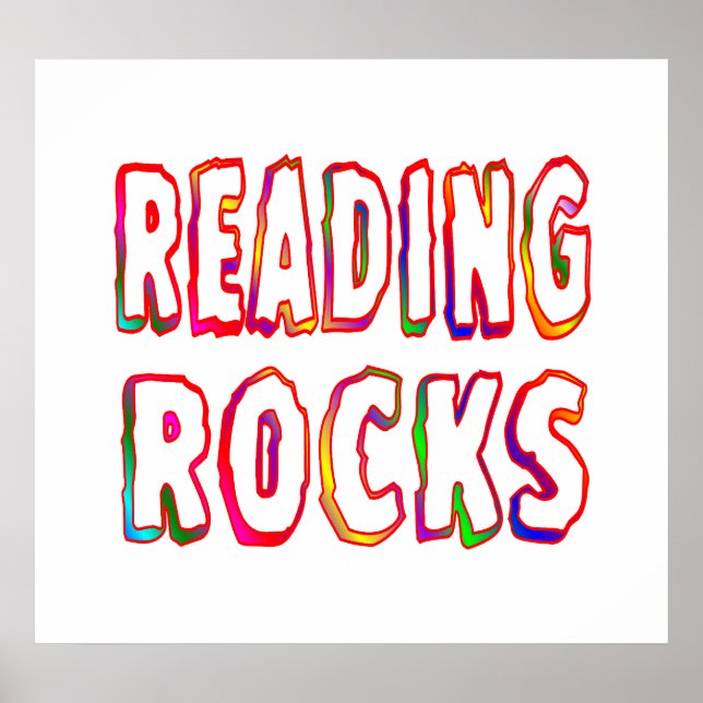 Reading Rocks Poster (Front)