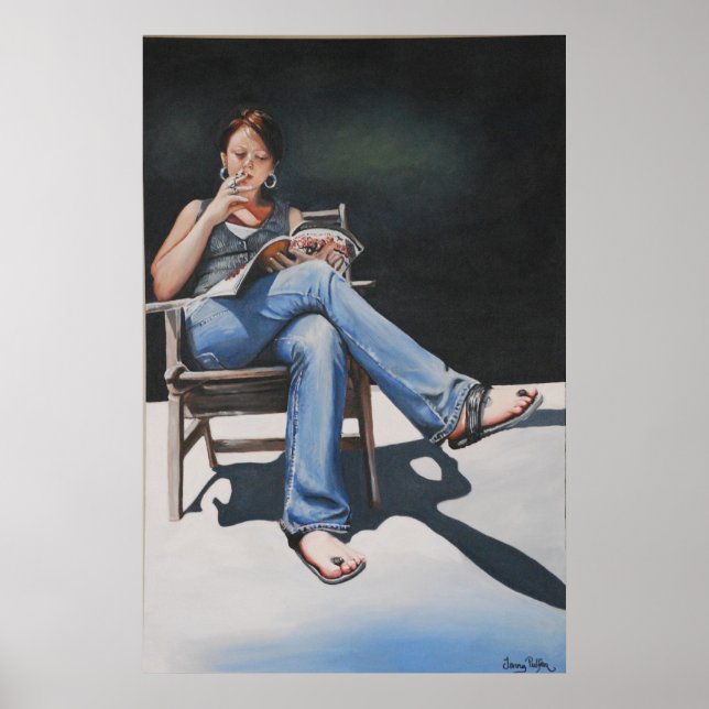 Reading Rolling Stone Poster (Front)