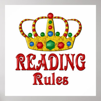 READING Rules Poster