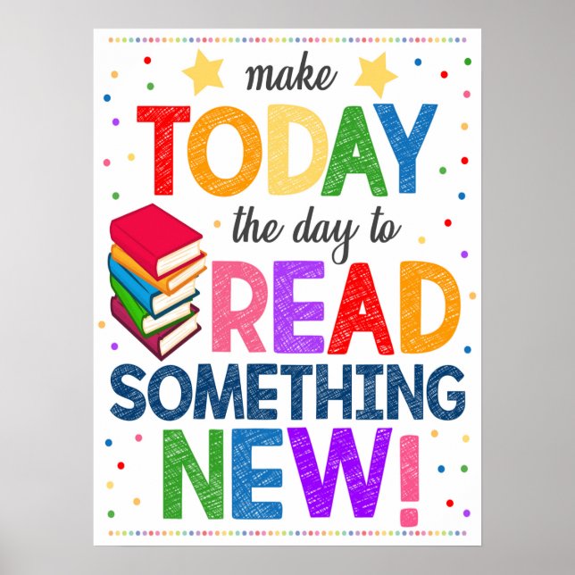 Reading School Classroom Poster (Front)