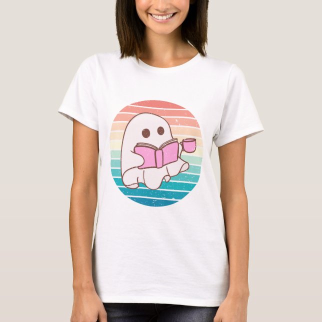 Reading Sheet Ghost  T-Shirt (Front)