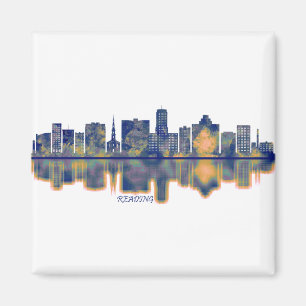 Reading Skyline Magnet
