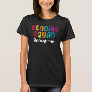 Reading Squad Reading Interventionist Teacher Appr T-Shirt
