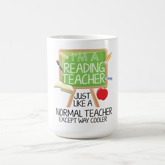 Reading Teacher  Coffee Mug (Center)
