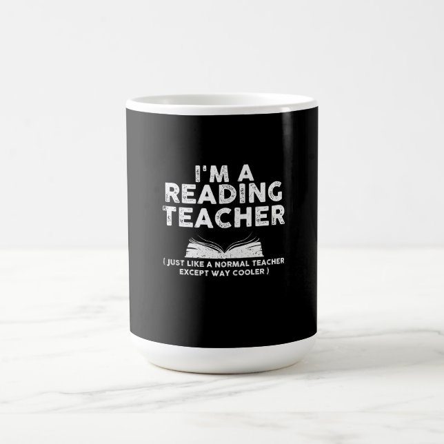 Reading Teacher - I'm A Reading Teacher Coffee Mug (Center)