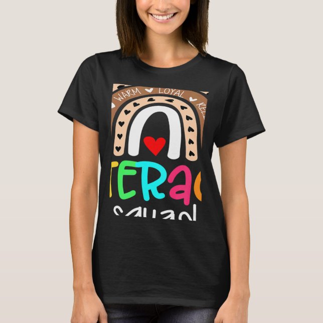 Reading Teacher Interventionist Specialist Literac T-Shirt (Front)