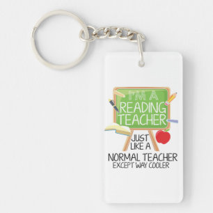 Reading Teacher Key Ring
