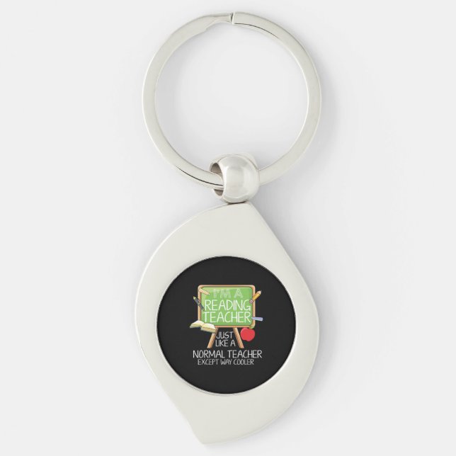 Reading Teacher Key Ring (Front)