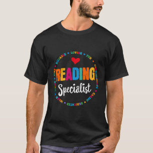 Reading Teacher Literacy Coach Principal Reading S T-Shirt