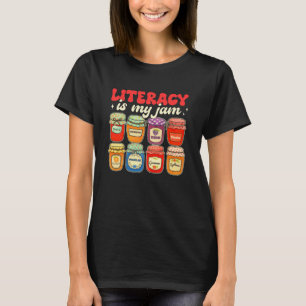 Reading Teacher Science of Reading Literacy is My  T-Shirt
