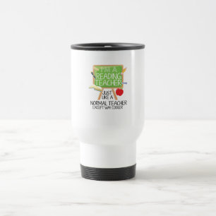 Reading Teacher  Travel Mug
