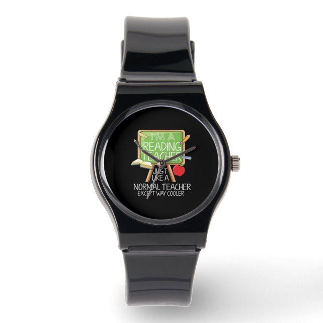 Reading Teacher Watch (Front)