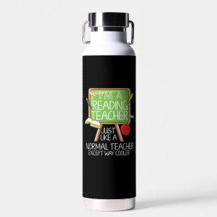 Reading Teacher Water Bottle