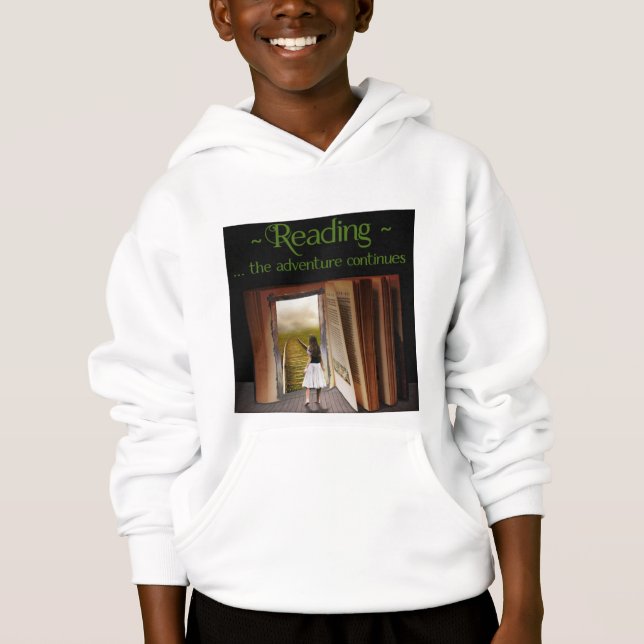 Reading, the adventure continues (Front)