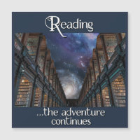 Reading, the adventure continues