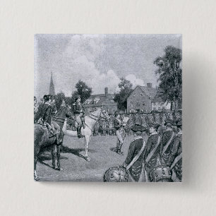 Reading the Declaration before Washington's 15 Cm Square Badge