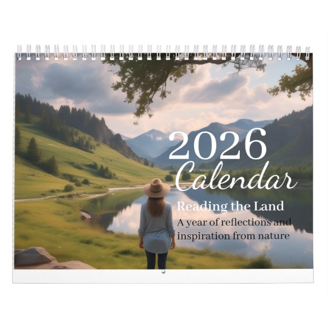 Reading the Land Calendar (Cover)