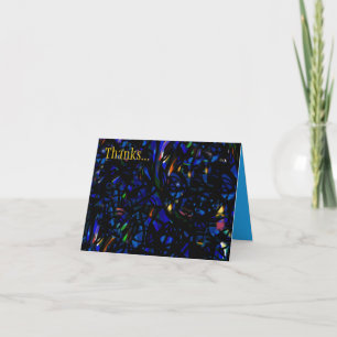 READING THE TORAH Bar Bat Mitzvah Thank You Card