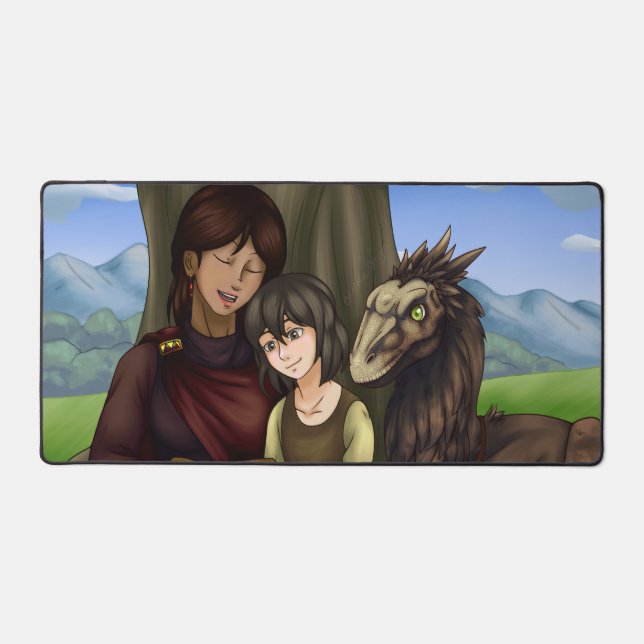 Reading Together Desk Mat (Front)