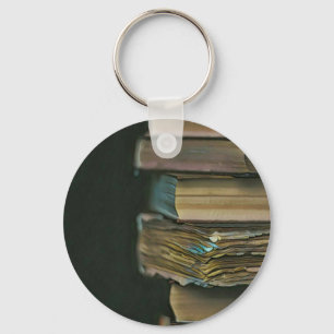 Reading wall decor key ring