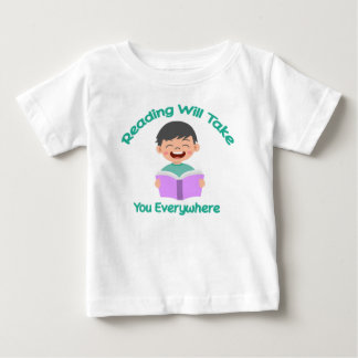 Reading Will Take You Everywhere Baby T-Shirt