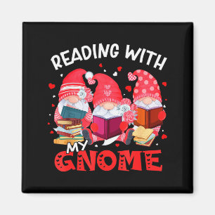 Reading With My Gnomies Books Teacher Librarian Va Magnet