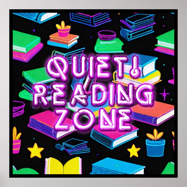 Reading Zone Colourful 2 Poster (Front)