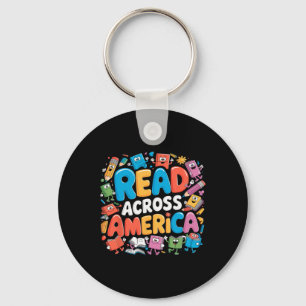 Reads Across Tee America Reading Teacher Books Rea Key Ring
