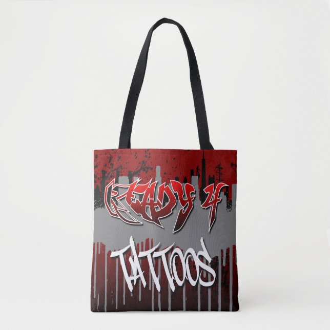 Ready 4 Tattoos Tote (Front)