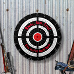 Ready Aim Fire Dartboard<br><div class="desc">Target practice with the Ready,  Aim,  Fire,  dart board. Fun for hours of entertainment with family & friends. Customise with your name and text.</div>