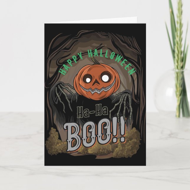 Ready for a Spooktacular Halloween Card (Front)