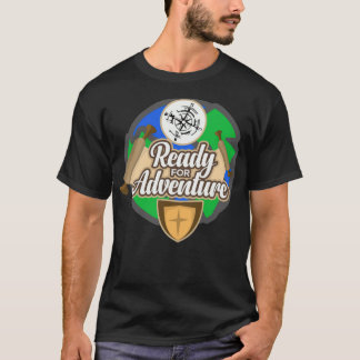 Ready For Adventure Hiking travel backpacker  T-Shirt