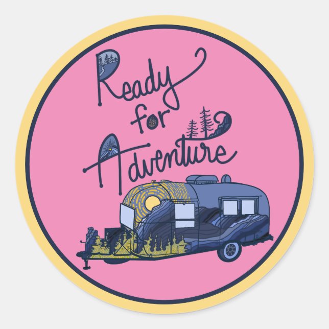 Ready for Adventure Sticker (Front)