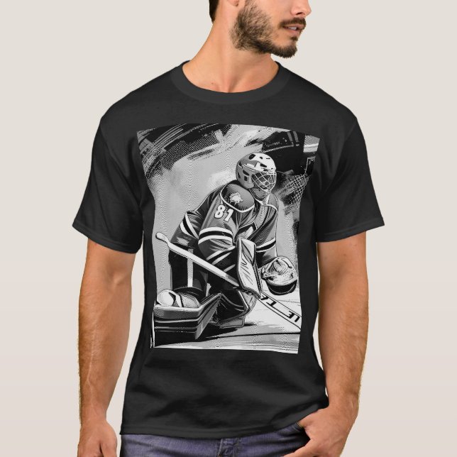 Ready For Anything - Ice Hockey Goalie T-Shirt (Front)