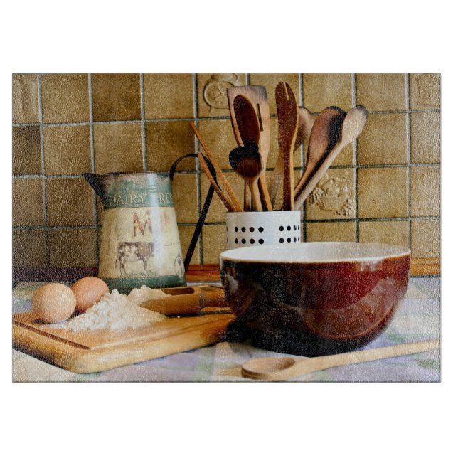 Ready for Baking Cutting Board (Front)
