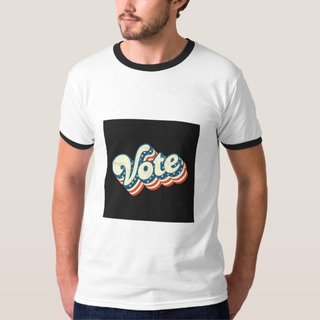 Ready for Election Day with Our Customised T-Shirt (Front)