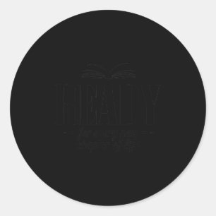Ready For Every New Chapter In Life  Classic Round Sticker