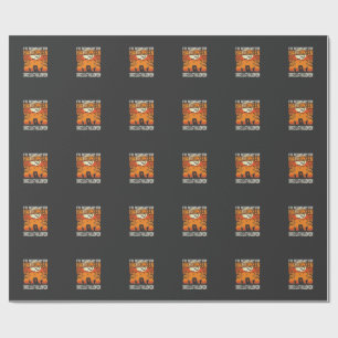 Ready For Halloween Graveyard Design_1 Wrapping Paper