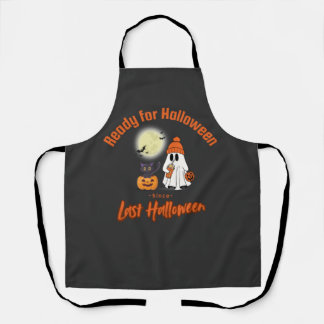 Ready for Halloween since Last Halloween T-shirt Apron