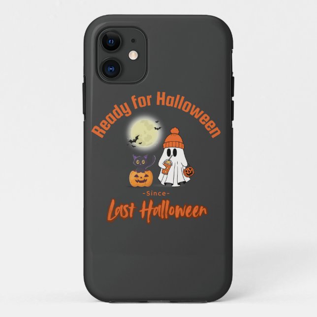 Ready for Halloween since Last Halloween T-shirt Case-Mate iPhone Case (Back)