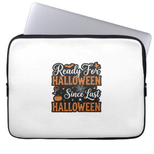 Ready For Halloween Since Last Halloween Vintage S Laptop Sleeve