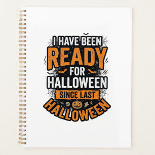 Ready For Halloween Vintage Spooky Shirt Design_1 Planner