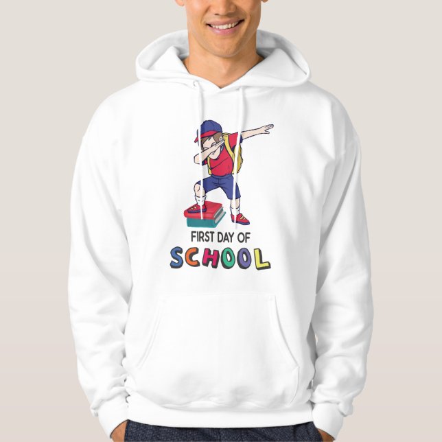 Ready for online school hoodie (Front)