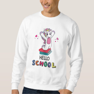Ready for online school sweatshirt
