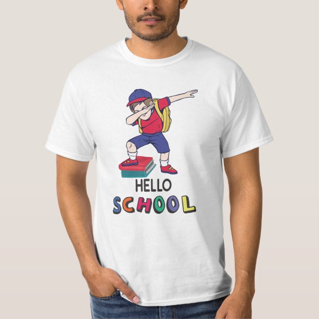 Ready for online school T-Shirt (Front)
