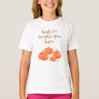 Ready for Pumpkin Spice Season Watercolor Pumpkin