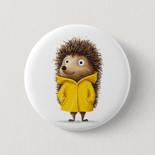 Ready for Rain 6 Cm Round Badge (Front)